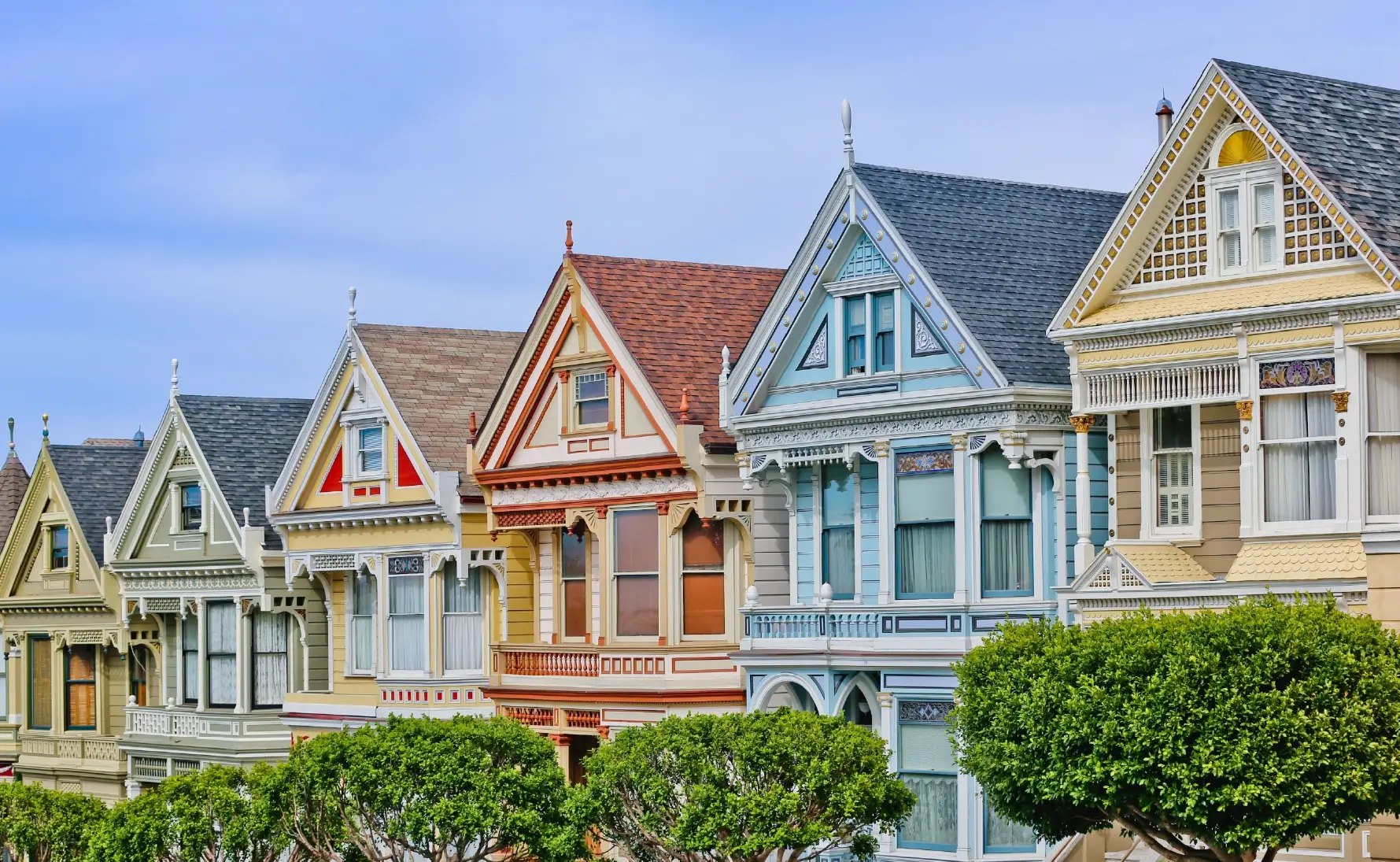 San Francisco Painted Ladies houses